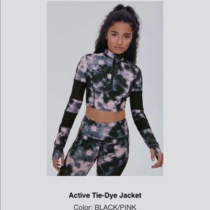 Forever 21 Tie-Dye Activewear Jacket